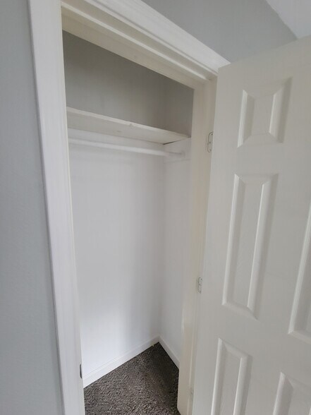 1 of 2 closets. This is the bedroom closet - 320 S Ashbel St