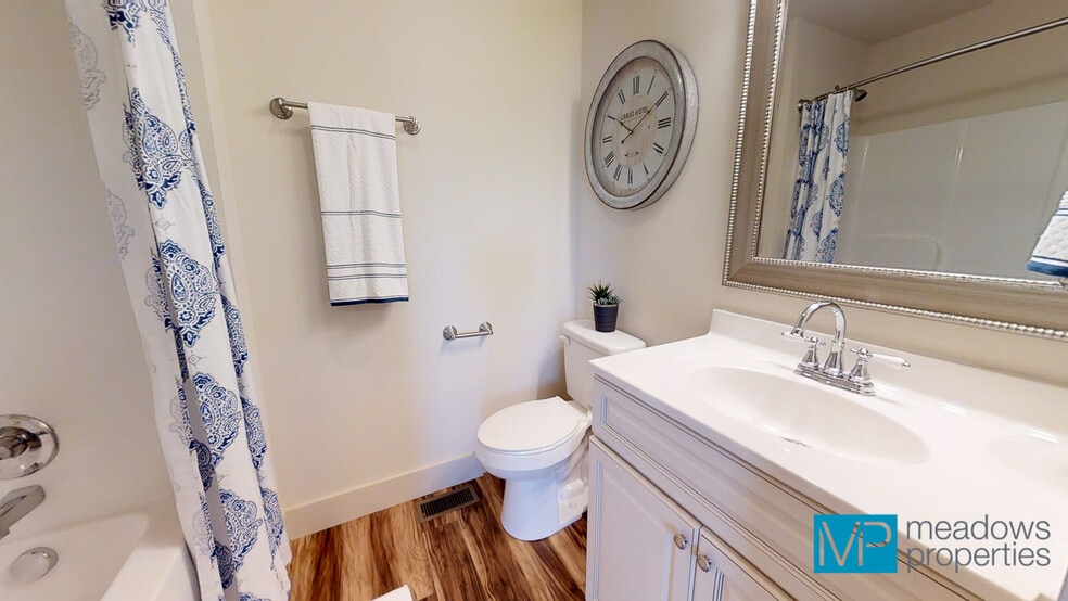 Creekmore Bathroom - Copper Springs by Meadows Properties