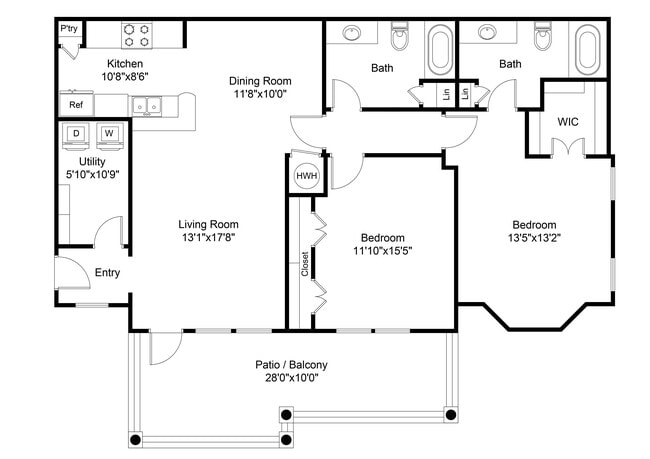 Floorplan - The Veranda