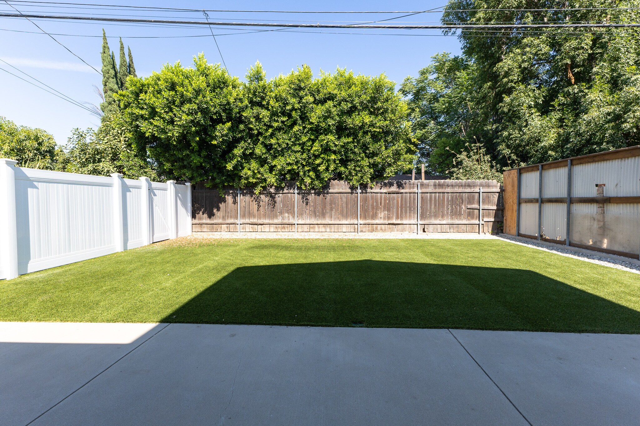 Backyard Front view - 10342 Dempsey Ave