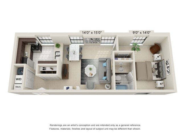 One Bed One Bath - Shockoe Center