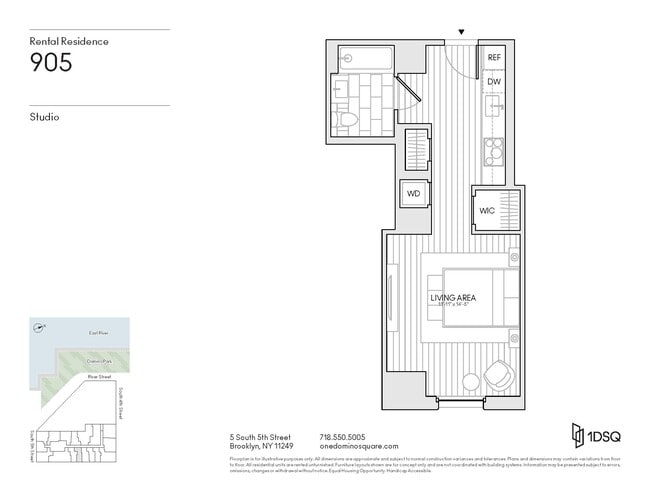 Floorplan - One Domino Square
