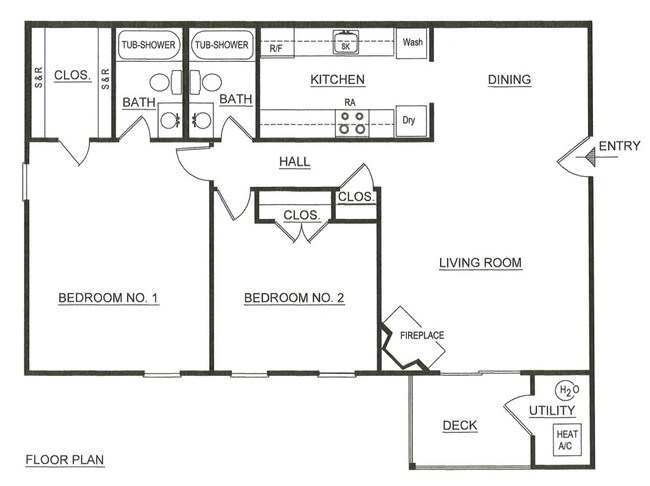 2BR/2BA - Millstone Plaza Apartments