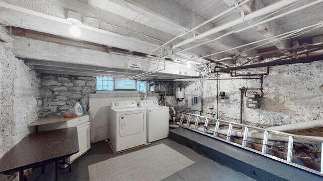 Washer/Dryer in the home in the basement - 4163 Tower St