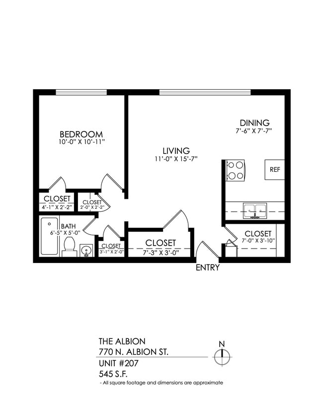 Floorplan - The Albion