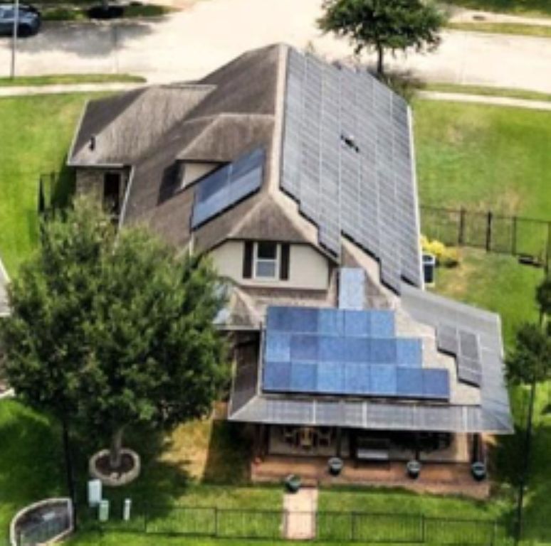 Rear Aerial View - 25218 Lockspur Dr