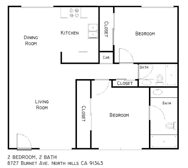 2BR/2BA - Burnet Garden Apartments