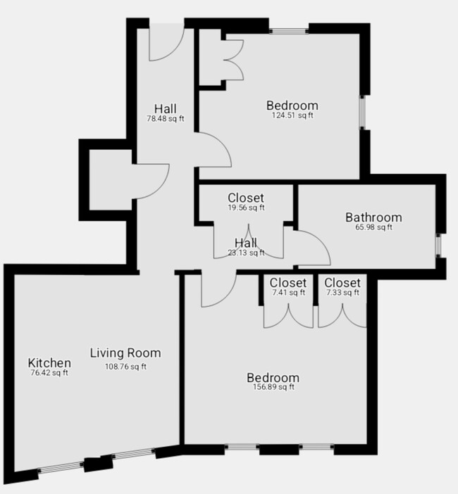 Floorplan - 615 Fort Washington Avenue