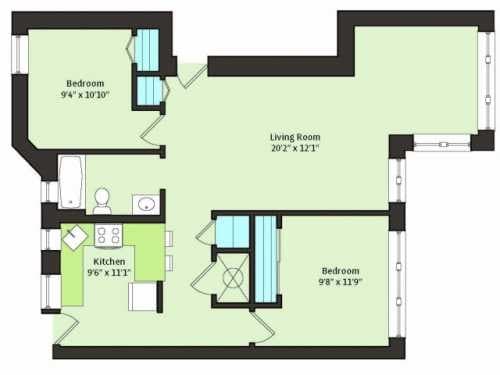 2BR/1BA - 5234-5244 S. Ingleside Avenue