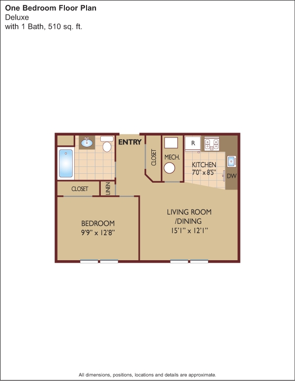 1BR/1BA - Vail Manor 55+