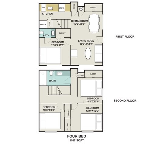 Floorplan - San Juan del Centro Apartments