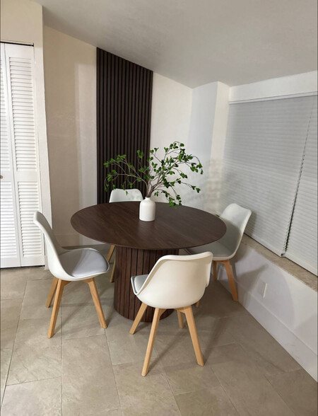 Dining Room with aesthetic wall - 1270 SW 29th St