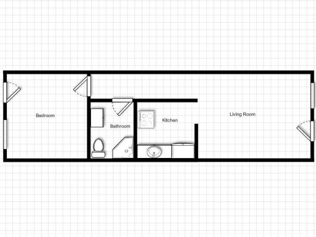 1BR/1BA - West Tabor Apartments