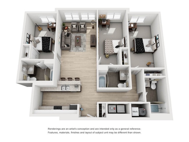 Floorplan - The Flats
