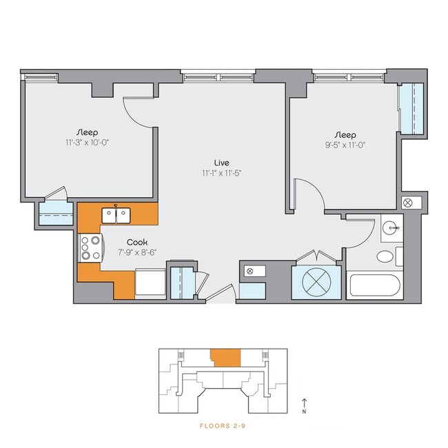 Floorplan - Clyde Manor