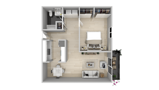 Floorplan - Latitude Apartments at Mission Valley