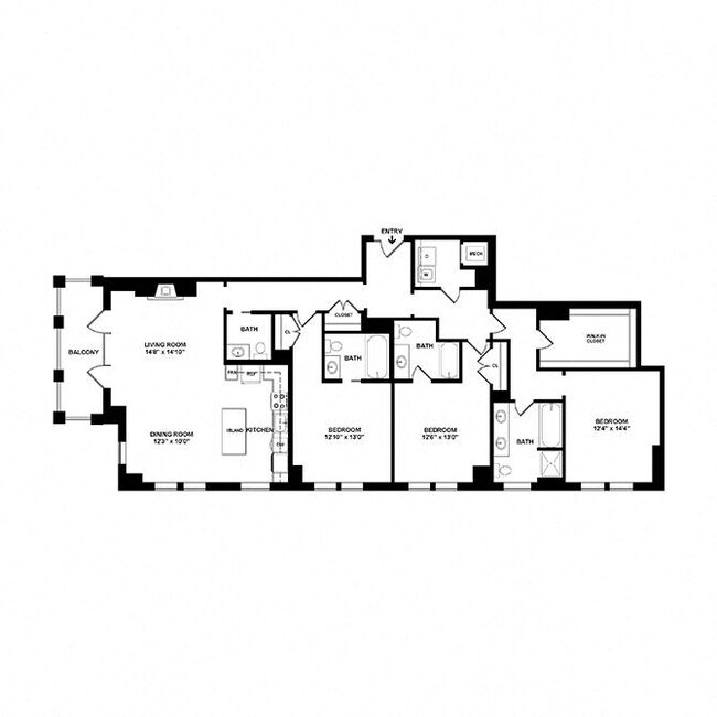 Floorplan - The Woodley