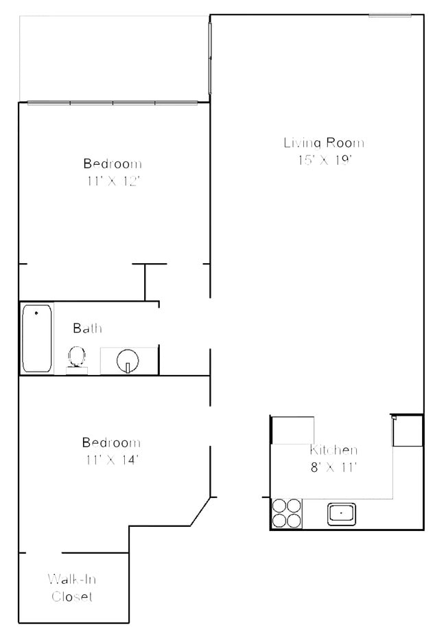 Floorplan - Hillsborough Apartments