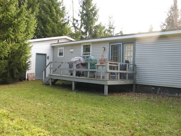 Back view of deck - 34 Meadowlark Dr