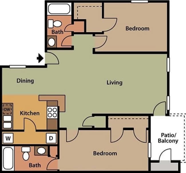 Floorplan - The Harrison