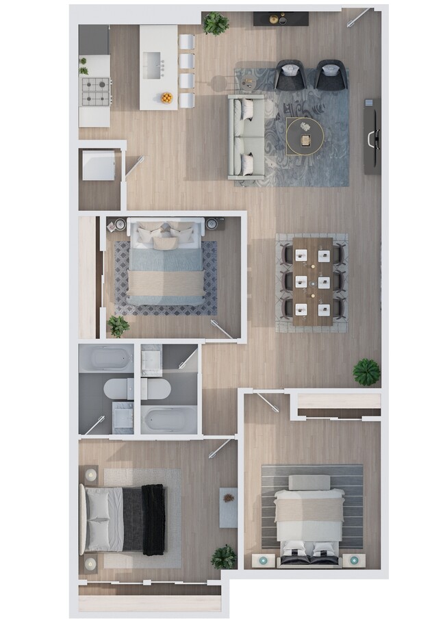 Floorplan - Colonial Flats