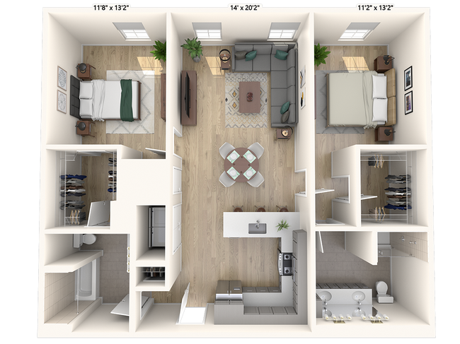 Floorplan - Darien Commons