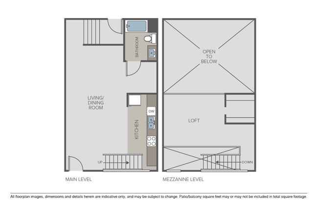 Plan SB Loft - Bennett Lofts