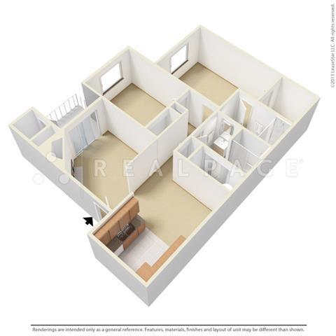 Floorplan - Plum Tree Park Apartments