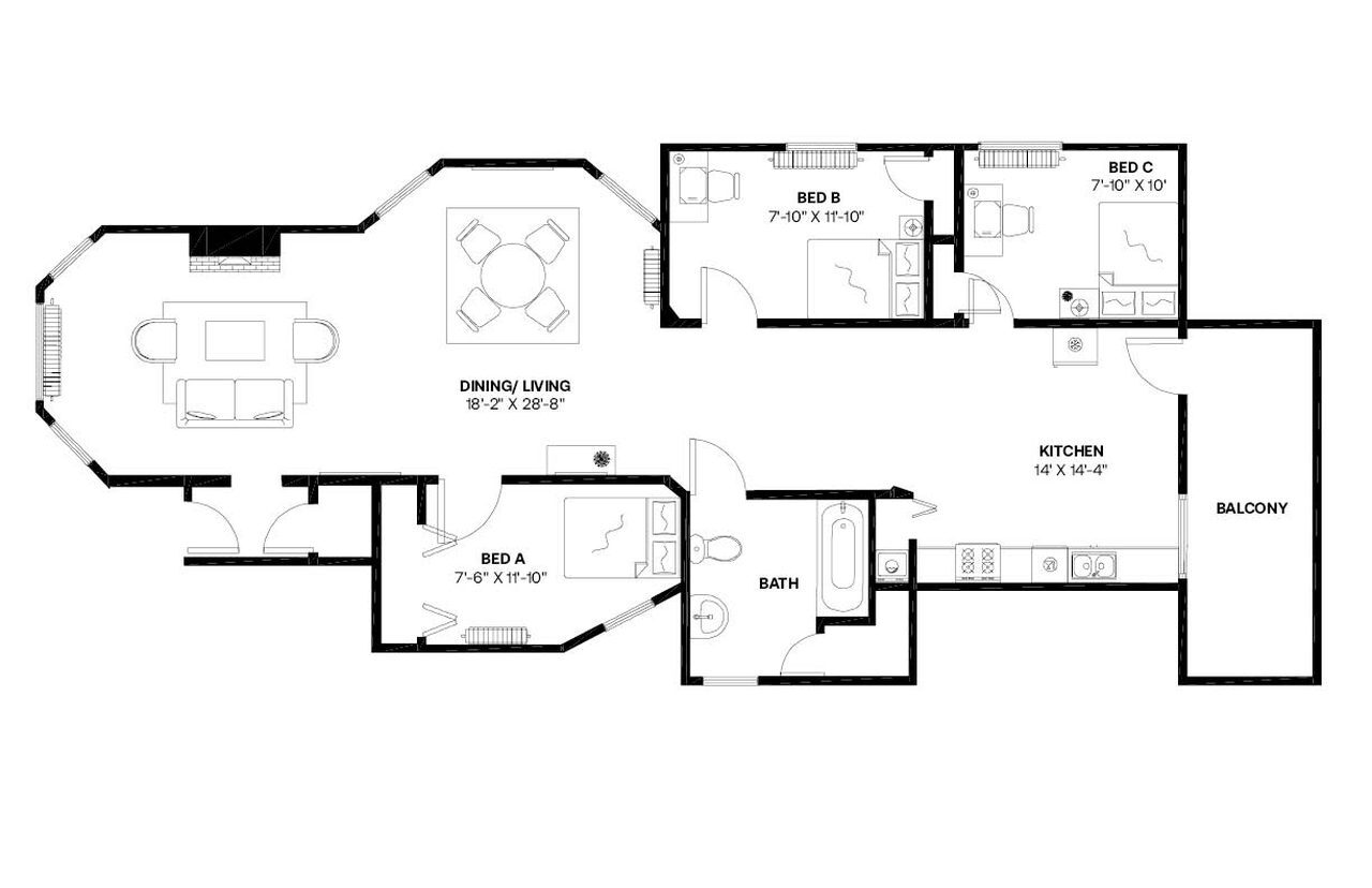 Building Photo - Private bedroom in 3 bed/1 bath Home