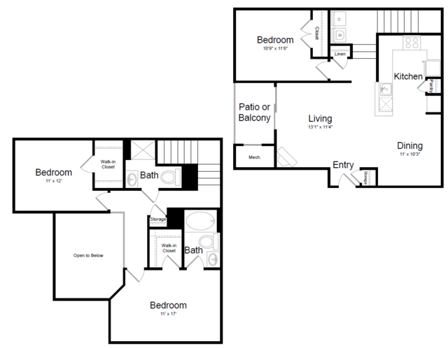 Floorplan - Elme Dulles