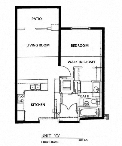 Floorplan - Westwood Apartments