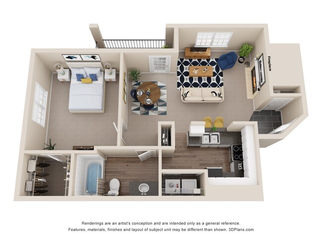 Floorplan - The Renaissance at Norman