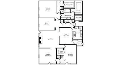 Floorplan - Park Hollow Luxury Residences