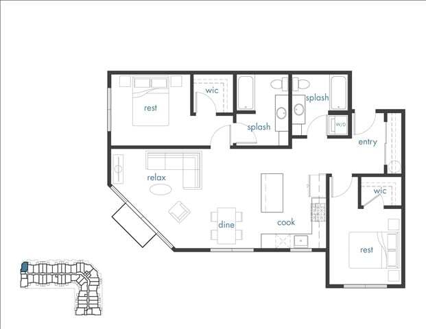 Floorplan - The Platform Apartments