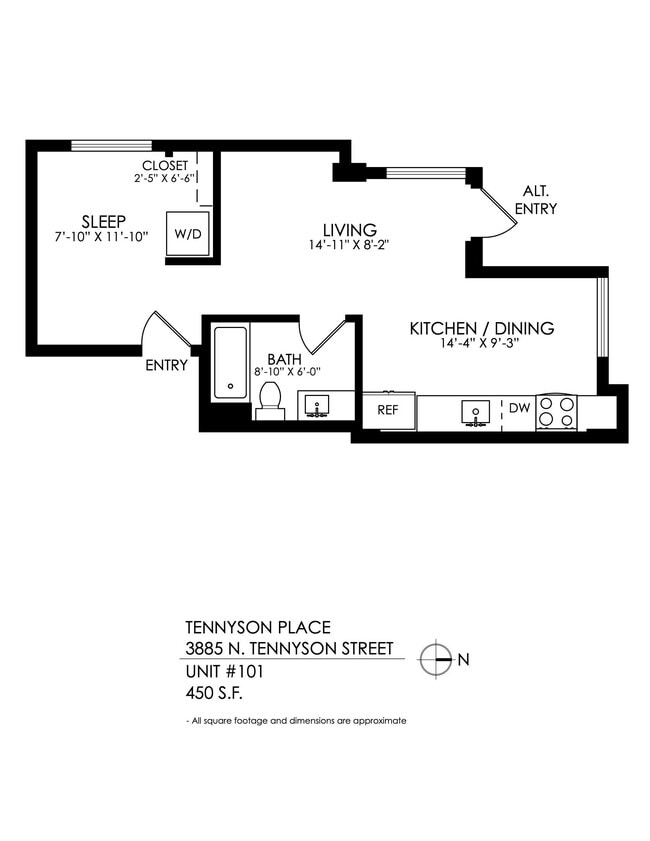 Floorplan - Tennyson Place