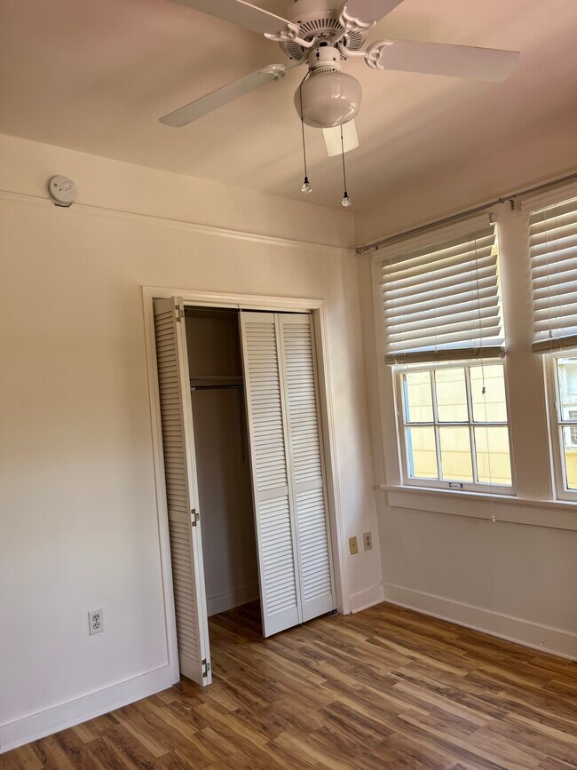 Good closets in both bedrooms and hall - 504 Adams St