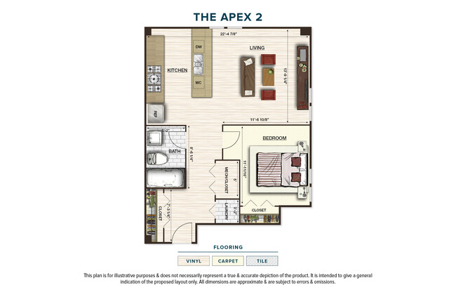 Floorplan - The Pinnacle @ 65