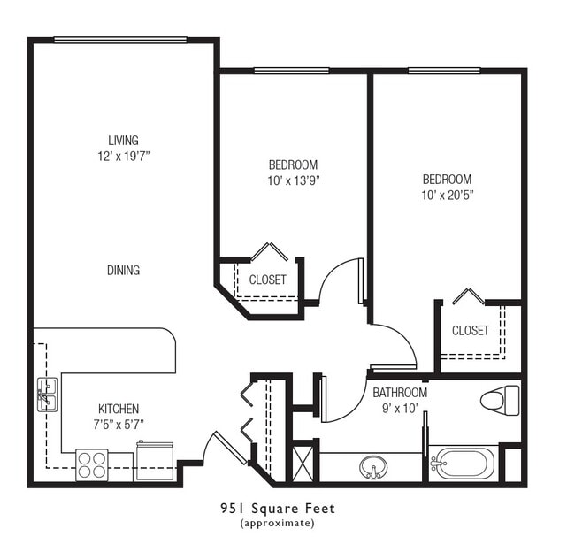 Floorplan - Belmont Dairy Apartments and Lofts