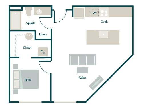 Floorplan - Hazel Apartments