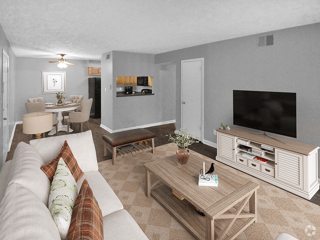 Spacious Living Room - Bradford Chase