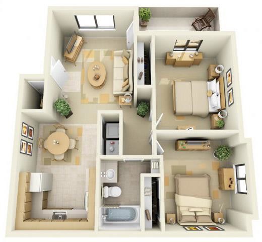 Floorplan - River Pointe