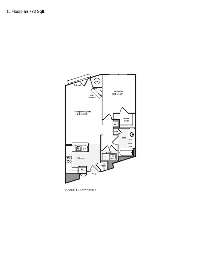 Floorplan - The Flats at Wheaton Station