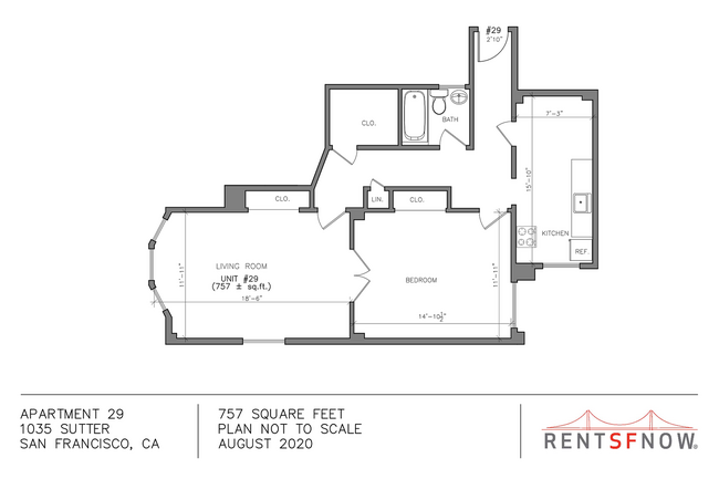 Floorplan - 1035 Sutter