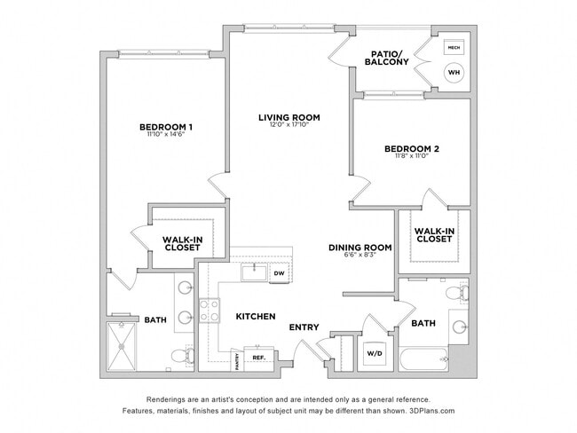 Floorplan - The Reserve at Pearl River