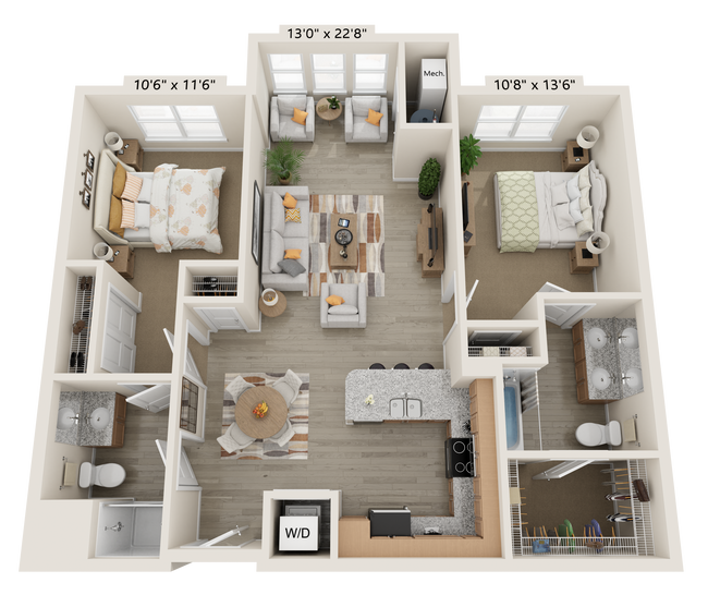 Floorplan - The Bend Arbordale