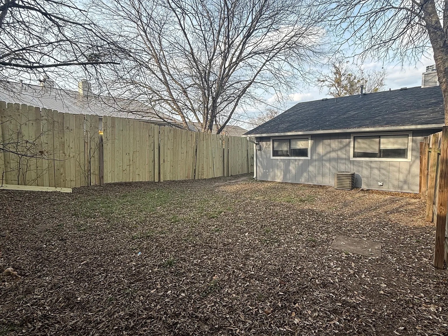 Backyard - 11602 April Dr