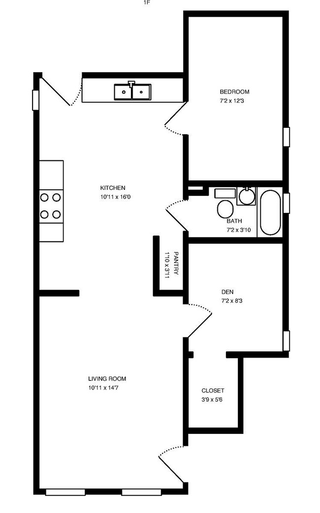 Floorplan - 1824 N Paulina