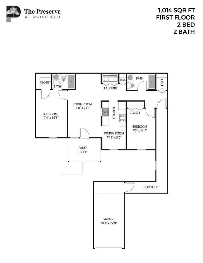 Floorplan - The Preserve at Woodfield