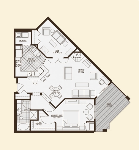 1BR/1BA - Park Crest on Nicollett