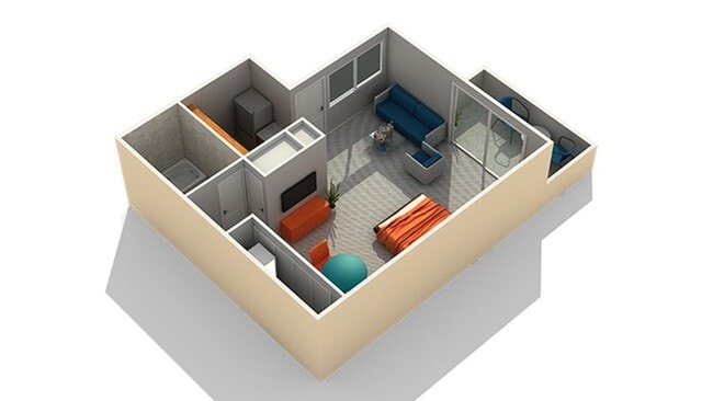 Floorplan - OceanAire Apartment Homes
